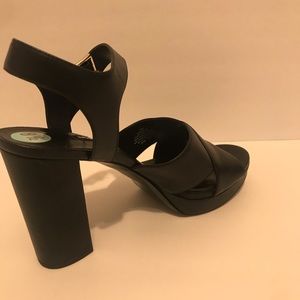 Nine West black platform